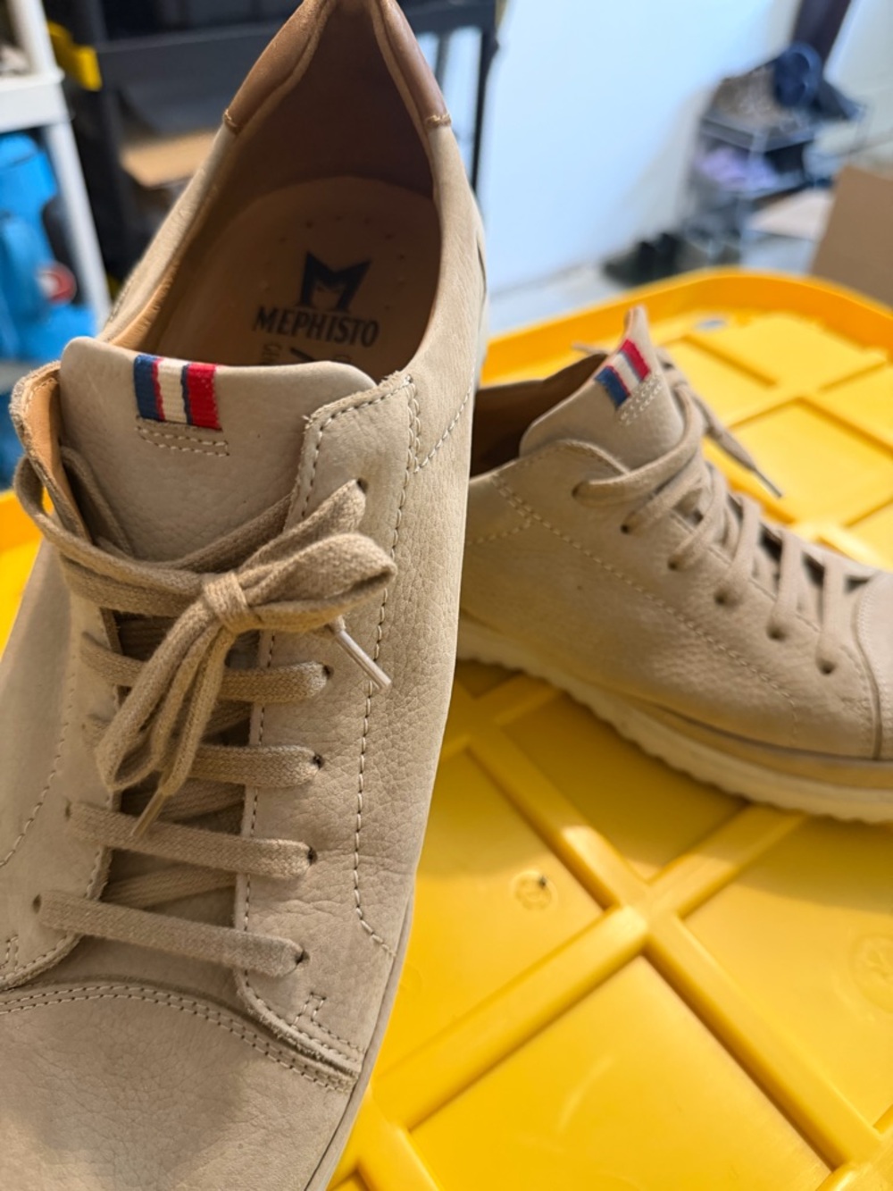 Mephisto Thomas Leather Casual Sneakers